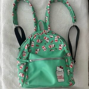 Hello Kitty Green Mini Backpack